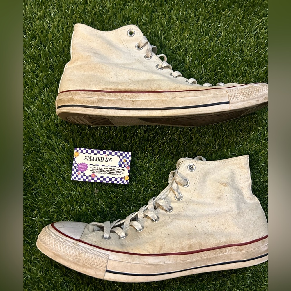 White high top converse